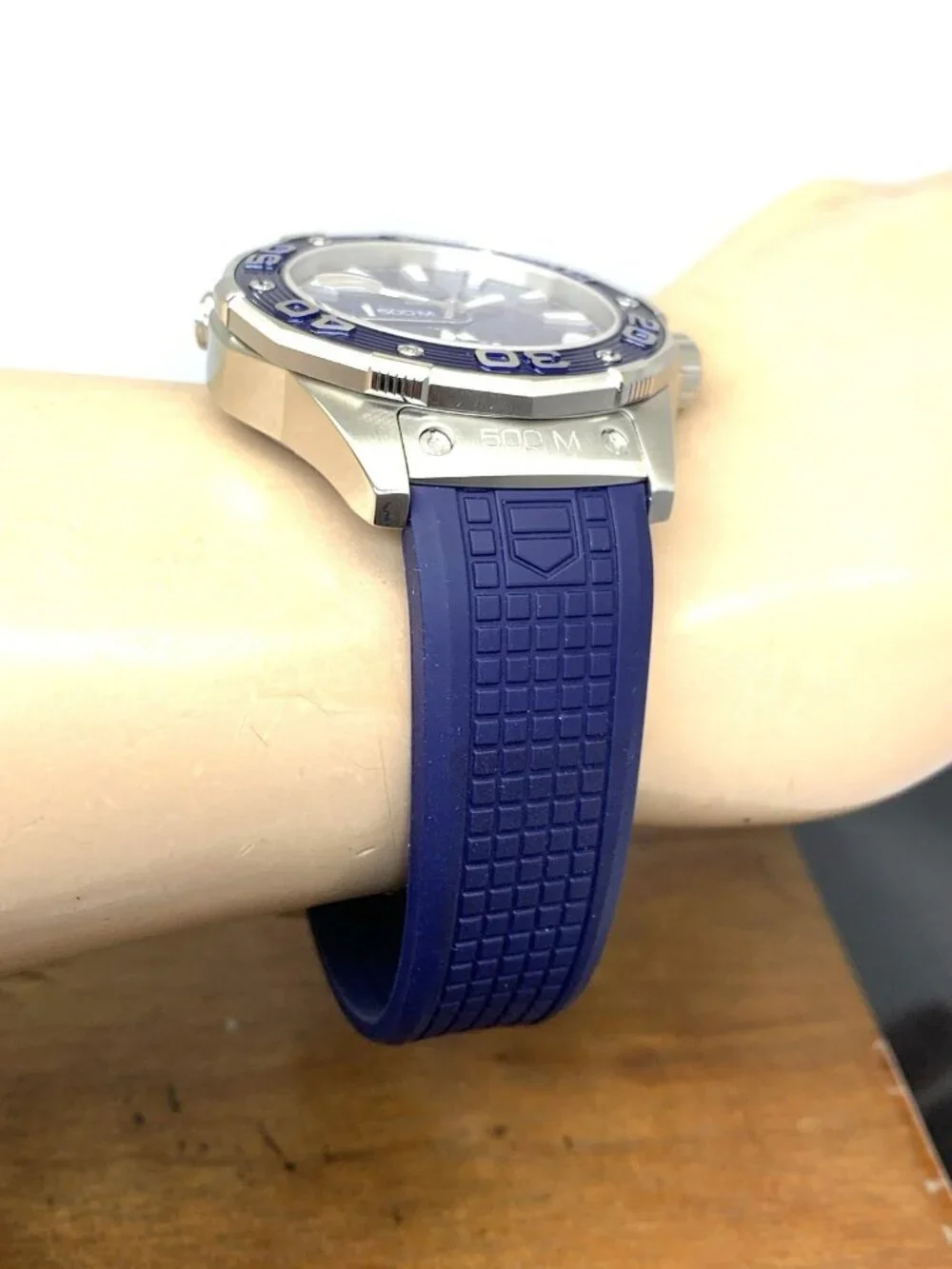 Tag Heuer Aquaracer Leonardo DiCaprio NRDC Limited Edition Swiss Automatic Blue
